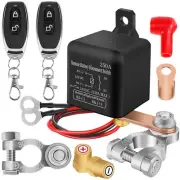 Battery Disconnect Switch 12V 250A Remote Battery Kill Switch Anti-Theft for ...