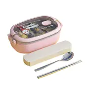 1Set Stainless Steel Insulated Lunch Box Student School Tableware Bento Food Container Storage Breakfast Boxes