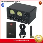 EQ5-PRO 5 Bands DC5V 0.5W EQ Equalizer with Dual VU Meter Bluetooth 5.0 ot25