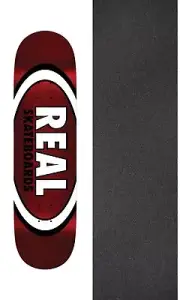 Real Skateboards Classic Oval Easyrider 8.5" Skateboard Deck + griptape