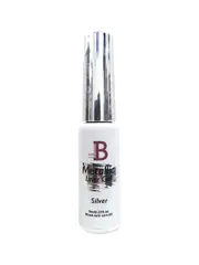 Billionaire - Liner Art UV LED Nail Gel Polish - Metallic Silver 8ml