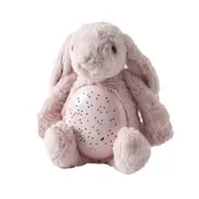 Jiggle & Giggle Pink Bunny Plush Kids/Children's Decor Night Light 27x25cm 3y+