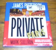 James Patterson PRIVATE PARIS Audiobook 8 CDS Factory Sealed 9.5 hrs