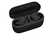 Jabra Evolve2 True Wireless Earbud Stereo Earset - Black - Binaural - In-ear - 2000 cm - Bluetooth - 20 Hz to 20 kHz - MEMS Technology Microphone - -