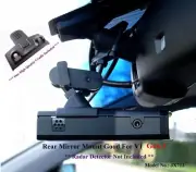 Rear Mirror Mount Bracket For Valentine 1,V1 Gen2 Radar Detector Cradle Included