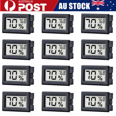 Digital Indoor LCD Mini Thermometer Hygrometer Gauge Temperature Humidity Meter