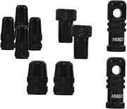 Gatuida 1 Set Bicycle Tire Valve Stem Caps Aluminum Alloy Valve Adaptors for French to American Conversion Multi Functional Dustproof and Versatile
