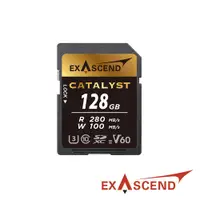 在飛比找PChome24h購物優惠-Exascend Catalyst V60 高速 SD記憶卡