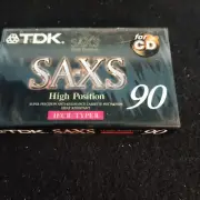 TDK SA-XS 90EC Audio Cassette Tape - Type II High Bias Chrome