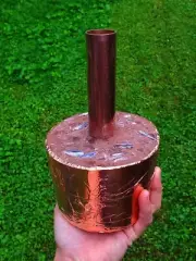 Mini Concrete Cloudbuster - Orgone Device