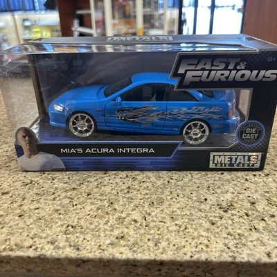 Jada 30739 Fast & Furious Mia's Honda Acura Integra 1995 1/24 Scale - NEW