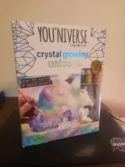 You*Niverse Crystal Growing Unicorn Sparkling 3D Sculpture, 8+ NEW! New