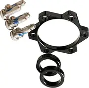 Dickly Bike Boost Hub Conversion Adapter Kit, Bicycle Boost Hub Adapter Hub Spacer 6 Bolt Bicycle Hub Conversion, for Bicycle Lovers Cycling Parts