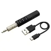 Handsfree Wireless Car Bluetooth Receiver 3.5mm AUX Music Stereo Audio Adaptyu
