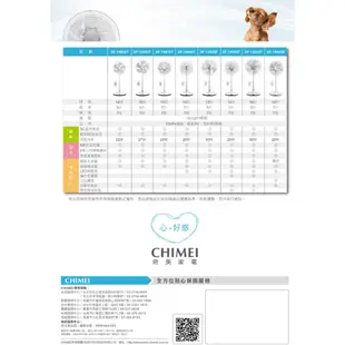 外箱NG福利品【CHIMEI 奇美】14吋/16吋 DC微電腦ECO溫控電風扇 DF-14B0ST/DF-16B0S1