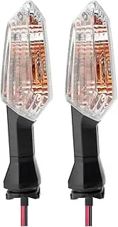 For Z125 Z250 Z300 Z750 Z800 Z1000 650/1000 ZRX1200 NINJA 250 SL Motorcycle Turn Signal Indicator Light Lamp(Light Clear)