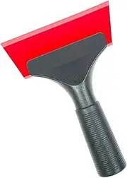 Silicone Squeegee for Window, Silicone Long Handle Shower Squeegee Flexible Car Squeegee, Portable All-Purpose Water Wiper Soft Car Cleaning for Door & Window
