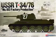ACA13505 1:35 Academy USSR T-34/76 "No.183 Factory Production"