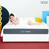 在飛比找momo購物網優惠-【Lunio】NoozSunset標準雙人5尺乳膠竹炭床墊(