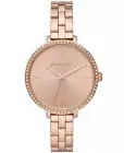 MICHAEL KORS Ladies Watch MK-4400 Charley Three-Hand Rose Gold-Tone Alloy NWT