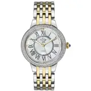 GV2 By Gevril Women's 9145 Astor II Diamond Two-Tone Stainless Steel Wristwatch