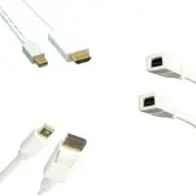 6ft Mini DisplayPort to Display port, HDMI, MD to DP Cable PC Mac LED HDTV 1080p