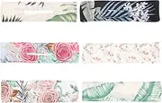 LALAFINA Hair Bun Girl Scrunchies Hair Bun Tool Flexible Hair Maker Hair Bun Wrap Lazy Hair Curler Hair Donut Maker for Women Girls Hairstyle 6pcs French Bread Loaf
