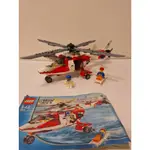 樂高 城市系列 救援直升機 LEGO CITY RESCUE HELICOPTER 7903 二手