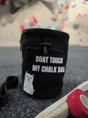 Chalk Bag "DONT TOUCH MY CHALK BAG"