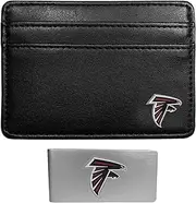 Siskiyou Sports NFL Atlanta Falcons Weekend Wallet & Money Clip, Black, One Size