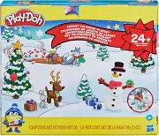 Play-Doh Advent Calendar Toy for Kids 3 Years and Up with Over 24 Surprise