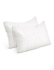[Giselle Bedding] Set of 2 Rayon Single Memory Foam Pillow