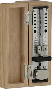Metronome Metronome Super Mini Without bell;Wooden casing; Oak matt 880250