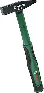 Bosch Home & Garden Engineer’s Hammer 300g (Comfortable Softgrip Handle with Fibreglass Core; Robust High-Carbon Steel; Smooth Striking Power; Low Vibration)