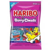 Haribo Peg Bag Berry Clouds - 6.3oz Bag