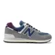 New Balance 574系列 男女 復古鞋 休閒鞋 灰藍色 D楦-U574KGN