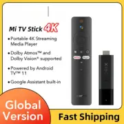 Smart Mi TV Stick 4K Android11 BT5.0 TV Dongle Streaming Media Google Assistant