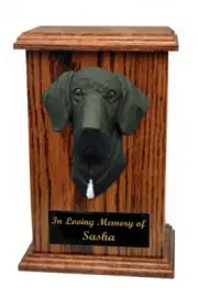 Great Dane Natural Memorial Urn