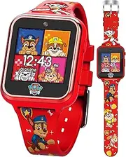 Accutime Paw Patrol Smart Watch with Camera for Kids and Toddlers - Interactive Smartwatch for Boys & Girls Featuring Games, Voice Recorder, Calculator, Pedometer, Alarm, Stopwatch, with USB Cable,