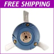 Efficient Brush Cutter Attachment - Metal Blade Trimmer Head for Most Trimmers