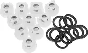 10pcs Pressure Washer Valve Kit Check Valve Set Pump Sprayer Kit Rebuild Car Washer Adapter Easy to Install