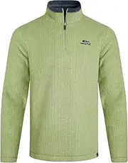 [Weird Fish] Newark Eco 1/4 Zip Grid Fleece