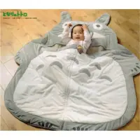 在飛比找蝦皮購物優惠-日本原裝 宮崎駿 龍貓 Totoro 造型 睡袋 枕頭 地墊