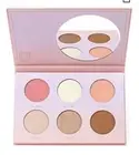 HIPDOT Moon Queen 6 Shade Blush, Highlighter, bronzer, contour PALETTE VeganNIB