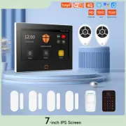 HD Alarm System Wireless WiFi 4G Smart Home Security Protection Remote Control