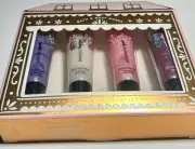 Bath & Body Works Holiday Sweets Shimmer 4 Piece Lip Gloss Set NEW
