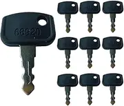 10 Pack Ignition Keys 68920 PL501-68920 for Kubota UTV RTV 500/900, B26, BX1860/BX2360, ZD321/ZD323 Tractors, Trucks & Lawn Mowers