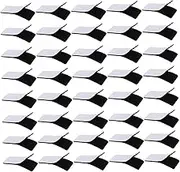 40 Pcs Reusable Sticky Fasteners Strong Adhesive Hook and Loop Strips for Smooth Surfaces for Home Office Crafting and More Double Sided Self Adhesive Tape