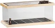 tieedhfu Display Box Acrylic Toy Car Model Parking Lot High Light Transmittance Showcase Storage Boxes Display Case, 1 Layer