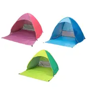 Pop Up Beach Canopy UV Camping Fishing Tent Mesh Sun Shade Shelter